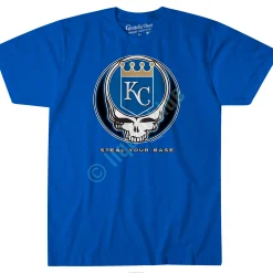 New Kansas City Royals Steal Your Base Blue Athletic T-Shirt Athletic T-Shirt | Kansas City Royals