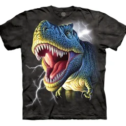 Online Lightning Rex Kids' T-Shirt Kids Youth | Dinosaurs