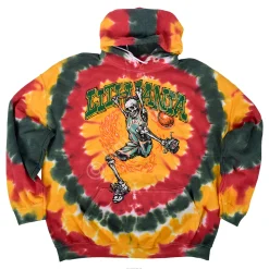 Fashion Lithuania Basketball Tie-Dye Hoodie Hoodie | Lithuania