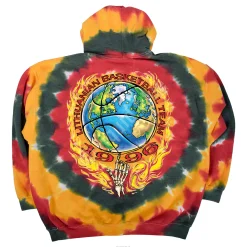Fashion Lithuania Basketball Tie-Dye Hoodie Hoodie | Lithuania