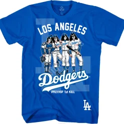 Clearance Los Angeles Dodgers Dressed to Kill Blue T-Shirt T-Shirt | Los Angeles Dodgers