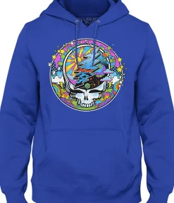 Fashion Mod Max SYFace Blue Hoodie Hoodie | Grateful Dead