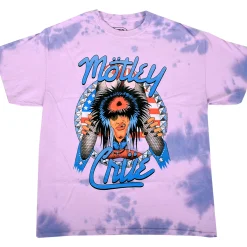 Clearance Motley Crue Americana Tie-Dye T-Shirt T-Shirt | Motley Crue