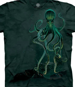 Fashion Octopus Classic Cotton T-Shirt T-Shirt | Aquatic