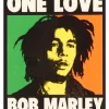 Hot One Love Sticker Rastafari Art | Bob Marley