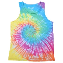 Discount Pastel Spiral Unprinted Tie-Dye Tank Top T-Shirt Unprinted Tie-Dyes | Unprinted Tie-Dye