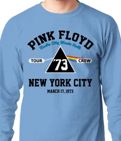 Hot Radio City Crew Long Sleeve T-Shirt Long Sleeve | Pink Floyd