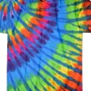 Clearance Rainbow Blue Streak Unprinted Tie-Dye T-Shirt Unprinted Tie-Dyes | Unprinted Tie-Dye
