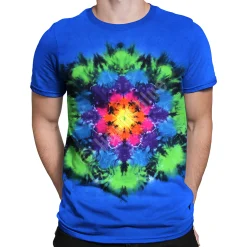 Outlet Rainbow Mandala Unprinted Tie-Dye T-Shirt Unprinted Tie-Dyes | Unprinted Tie-Dye