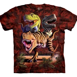 Sale Rex Collage Classic Cotton T-Shirt T-Shirt | Dinosaurs