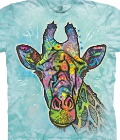 Outlet Russo Giraffe Kids' T-Shirt Kids Youth | Wild Animals