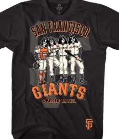 Best San Francisco Giants Dressed to Kill Black T-Shirt T-Shirt | San Francisco Giants