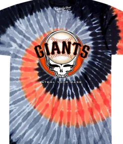 Sale San Francisco Giants Steal Your Base Tie-Dye T-Shirt T-Shirt | San Francisco Giants