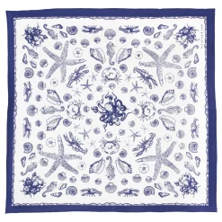 Outlet Sea Creatures Blue Bandana Bandanas | Liquid Blue