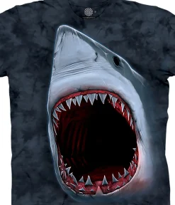 Discount Shark Bite Classic Cotton T-Shirt T-Shirt | Aquatic