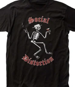 Fashion Skellys Black T-Shirt T-Shirt | Social Distortion