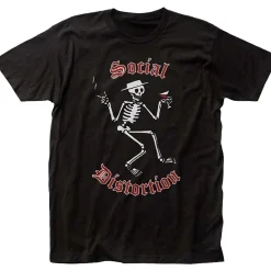 Fashion Skellys Black T-Shirt T-Shirt | Social Distortion