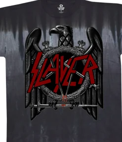 Discount Slayer Eagle Tie-Dye T-Shirt T-Shirt | Slayer