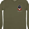 Hot Space Your Face Chest Long Sleeve T-Shirt Long Sleeve | Grateful Dead