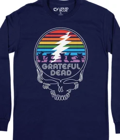 Online Spectrum Steal Your Face Long Sleeve T-Shirt Long Sleeve | Grateful Dead