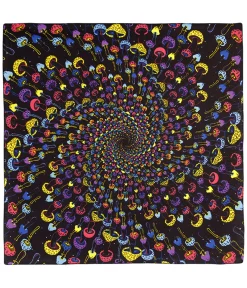 New Spiral Shroom 3D Bandana Bandanas | Liquid Blue