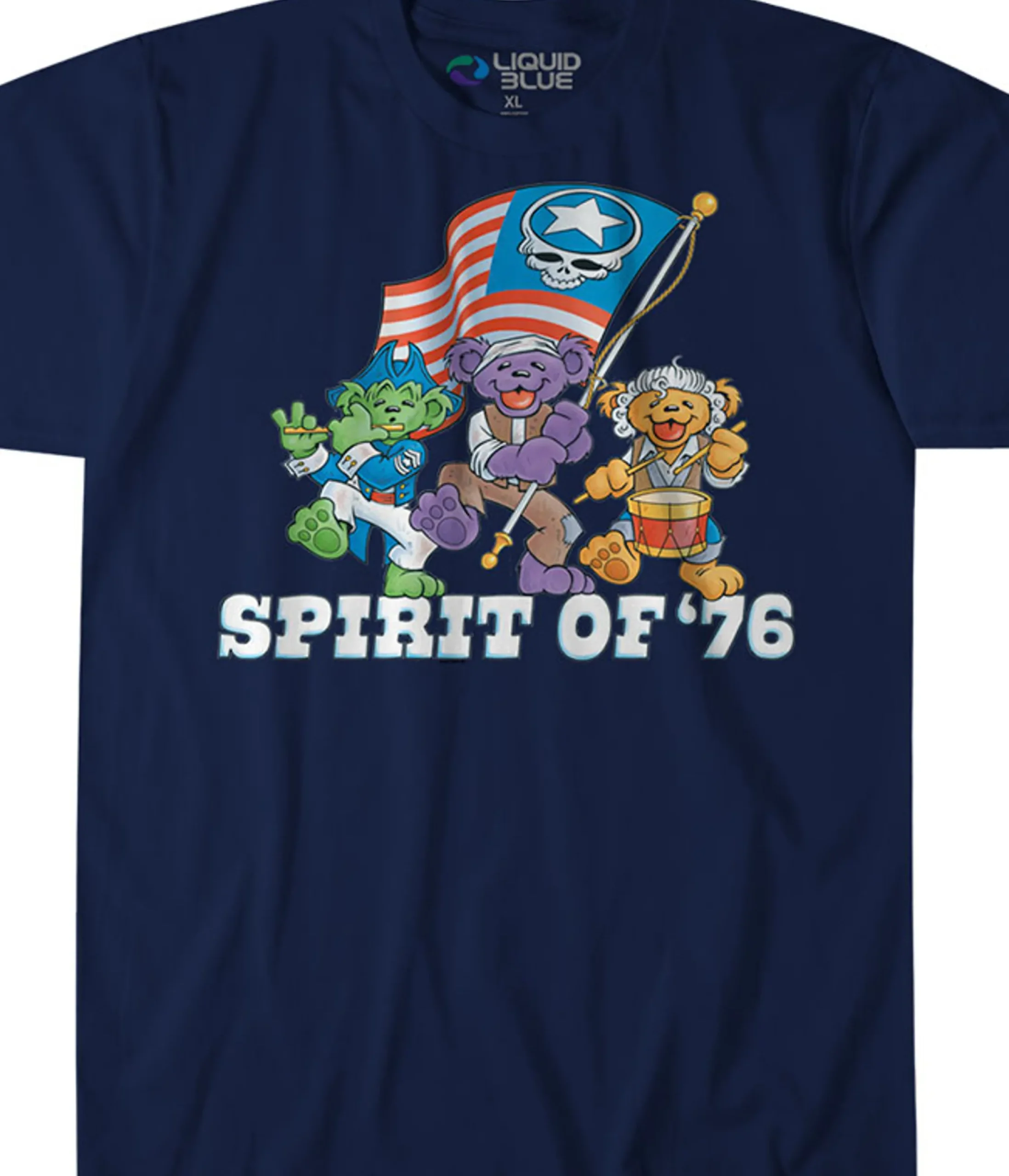 Hot Spirit of 76 Custom T-Shirt T-Shirt | Grateful Dead