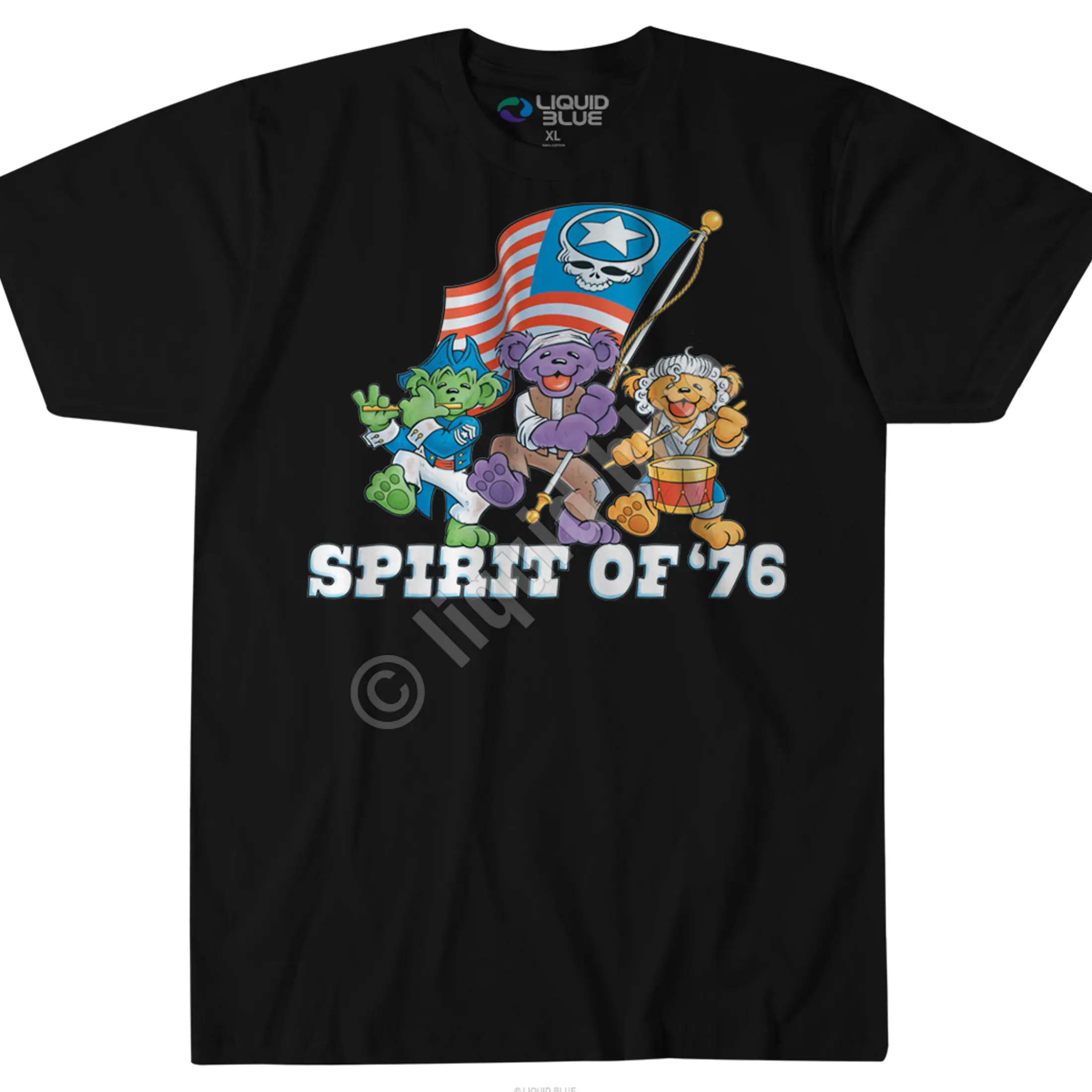 Hot Spirit of 76 Custom T-Shirt T-Shirt | Grateful Dead