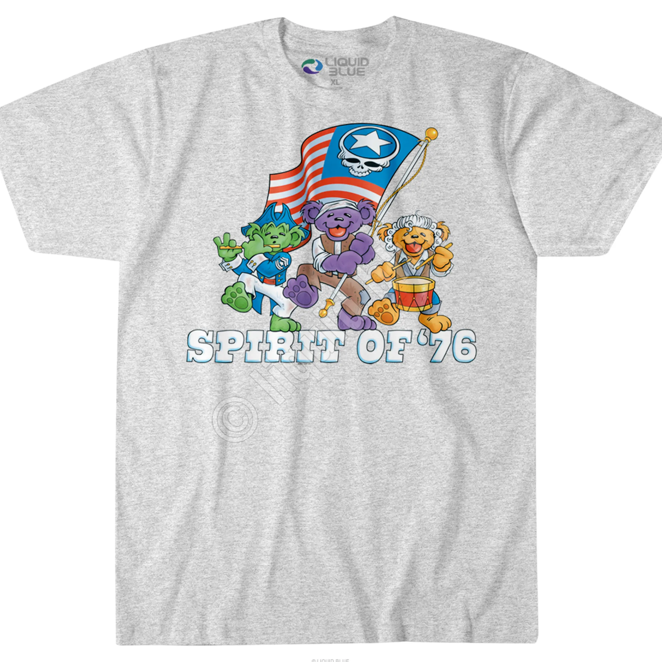 Hot Spirit of 76 Custom T-Shirt T-Shirt | Grateful Dead