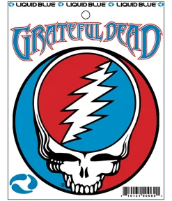 Discount Steal Your Face 3 Inch Mylar Sticker Grateful Dead