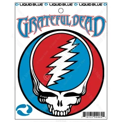 Discount Steal Your Face 3 Inch Mylar Sticker Grateful Dead
