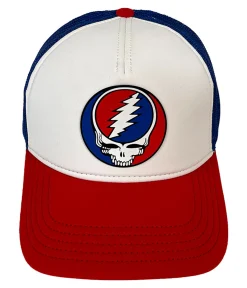Outlet Steal Your Face Red White Blue Hat Hats | Grateful Dead