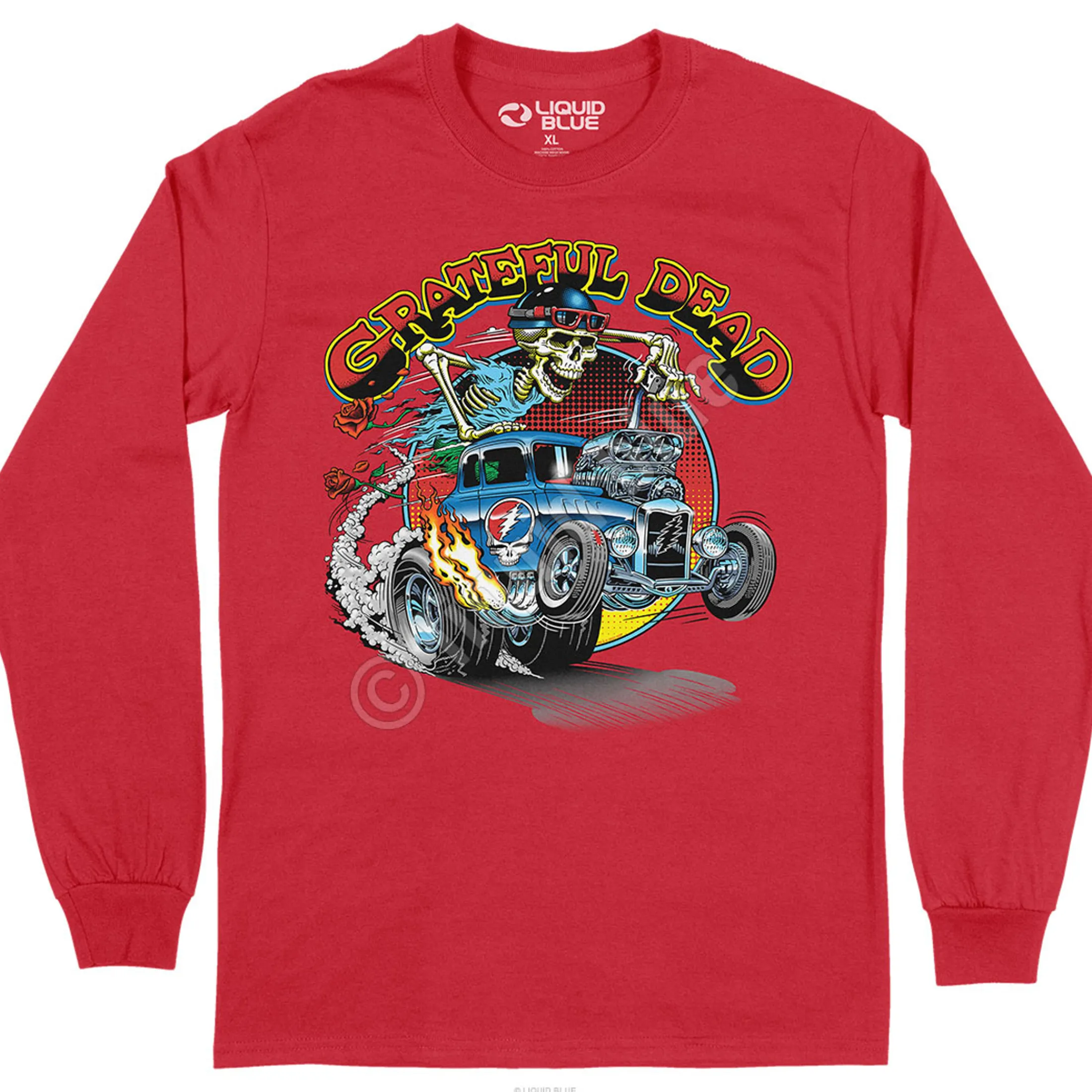 Best Steal Your Hot Rod Long Sleeve T-Shirt Long Sleeve | Grateful Dead