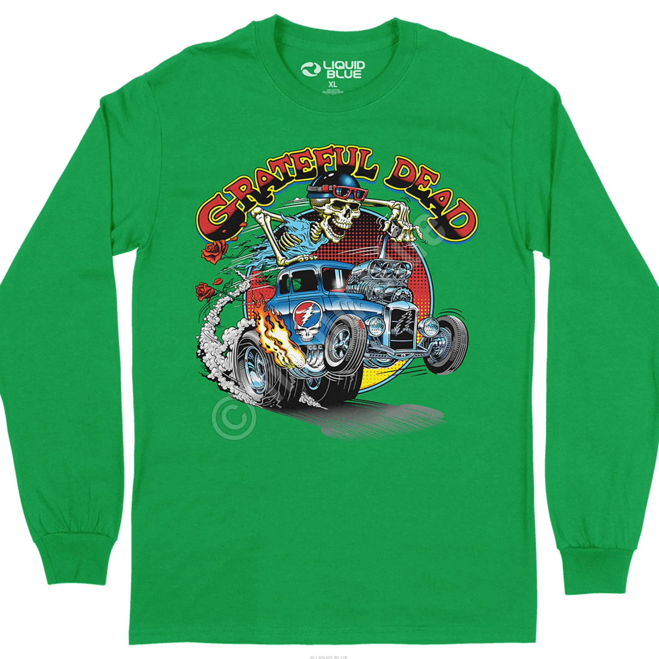 Best Steal Your Hot Rod Long Sleeve T-Shirt Long Sleeve | Grateful Dead