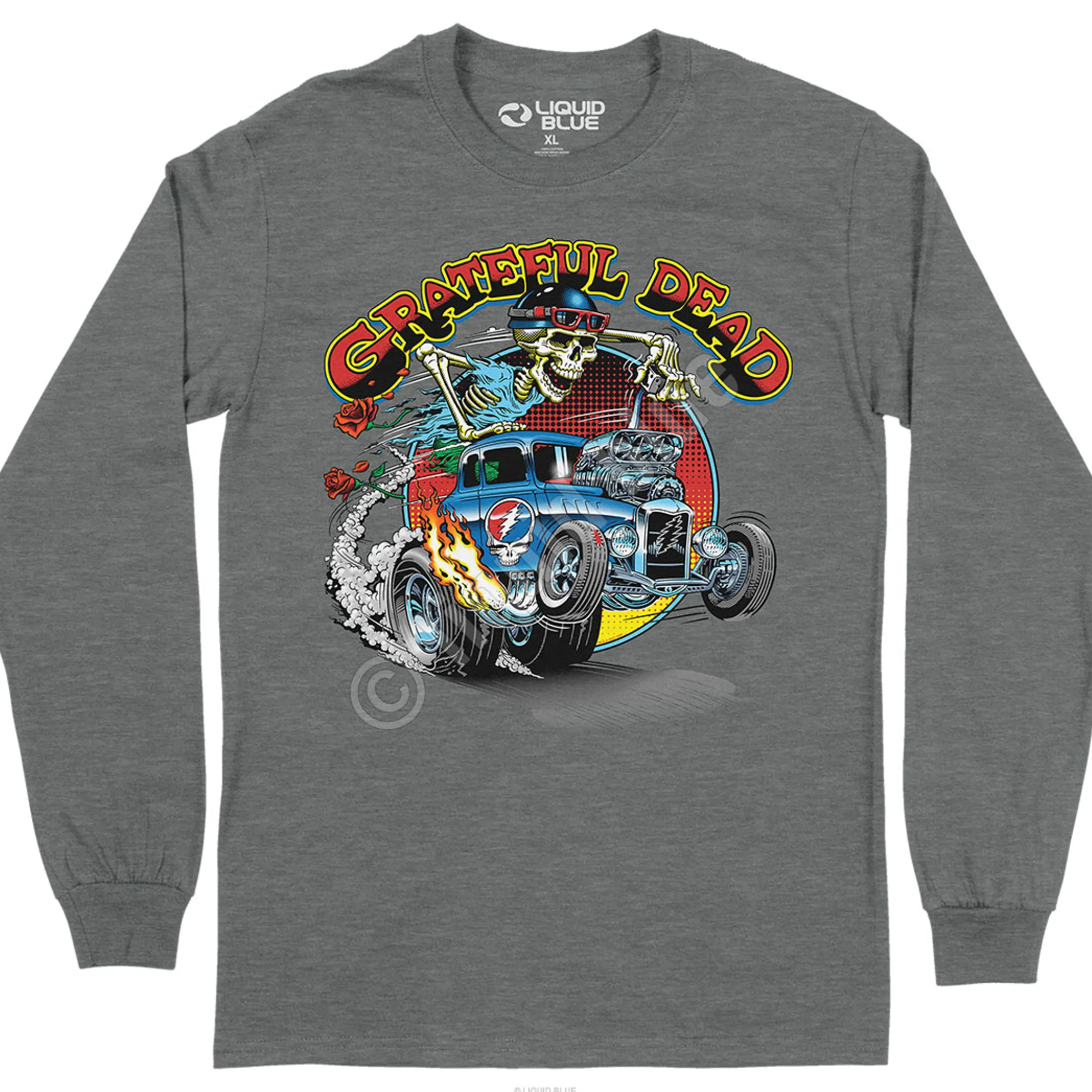 Best Steal Your Hot Rod Long Sleeve T-Shirt Long Sleeve | Grateful Dead
