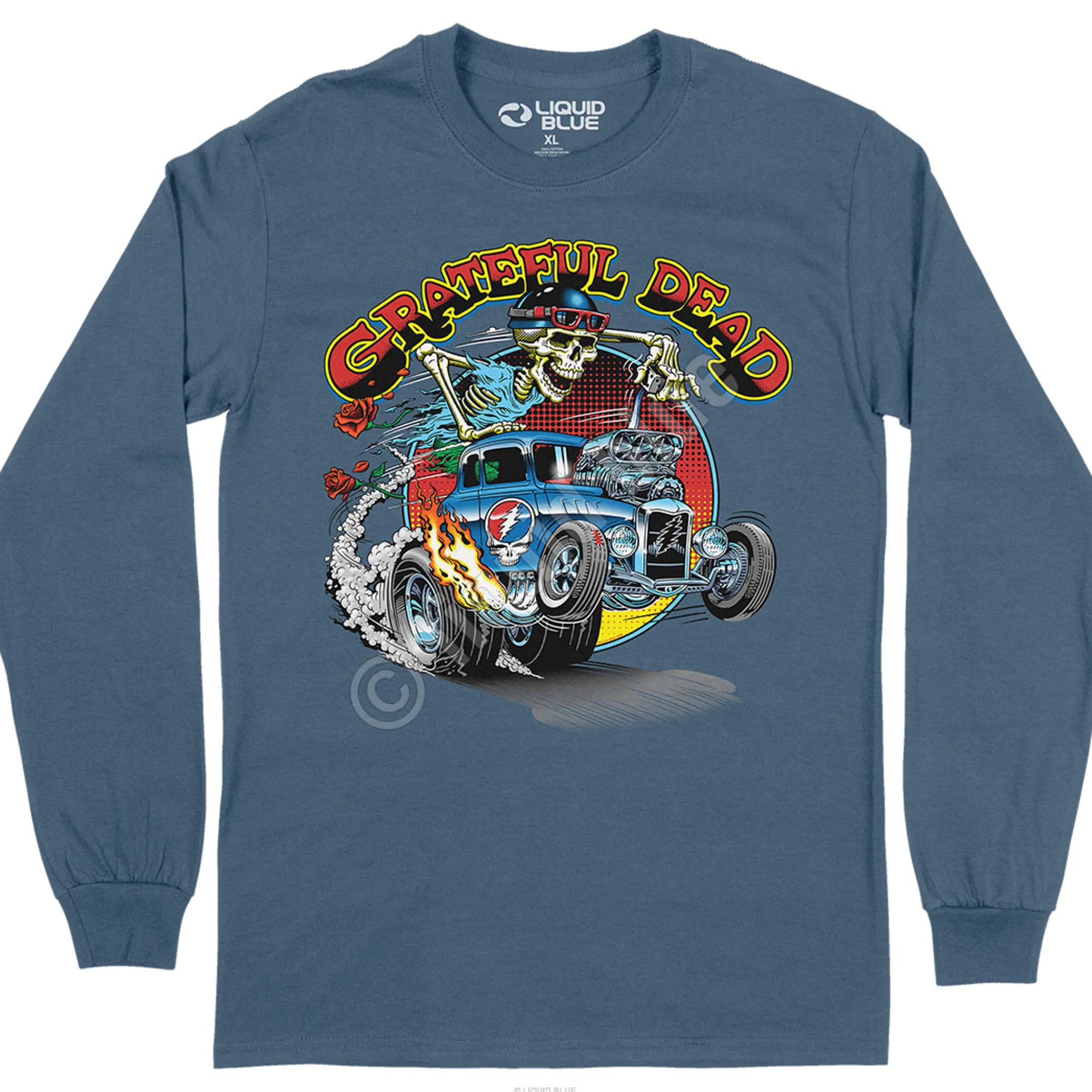 Best Steal Your Hot Rod Long Sleeve T-Shirt Long Sleeve | Grateful Dead