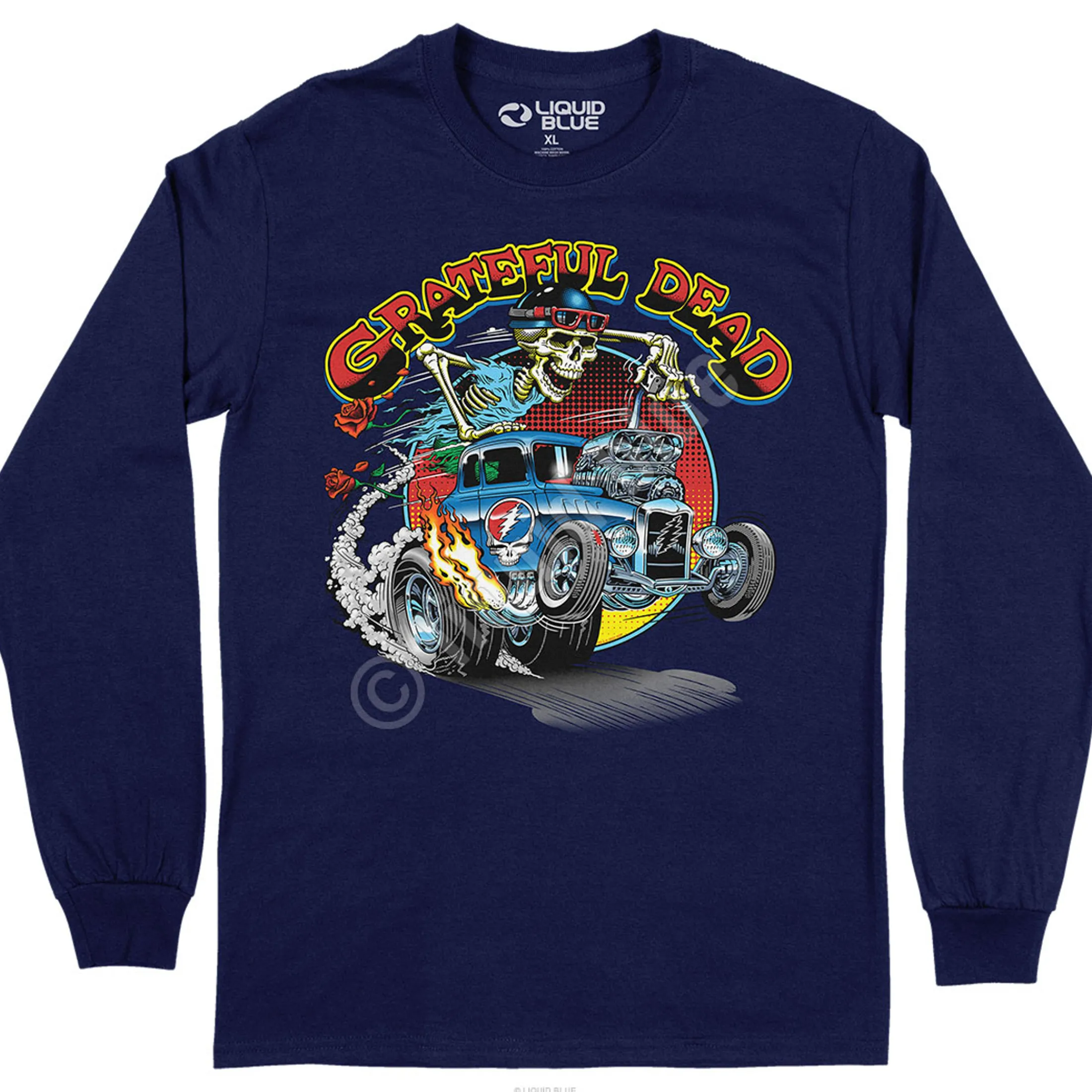 Best Steal Your Hot Rod Long Sleeve T-Shirt Long Sleeve | Grateful Dead