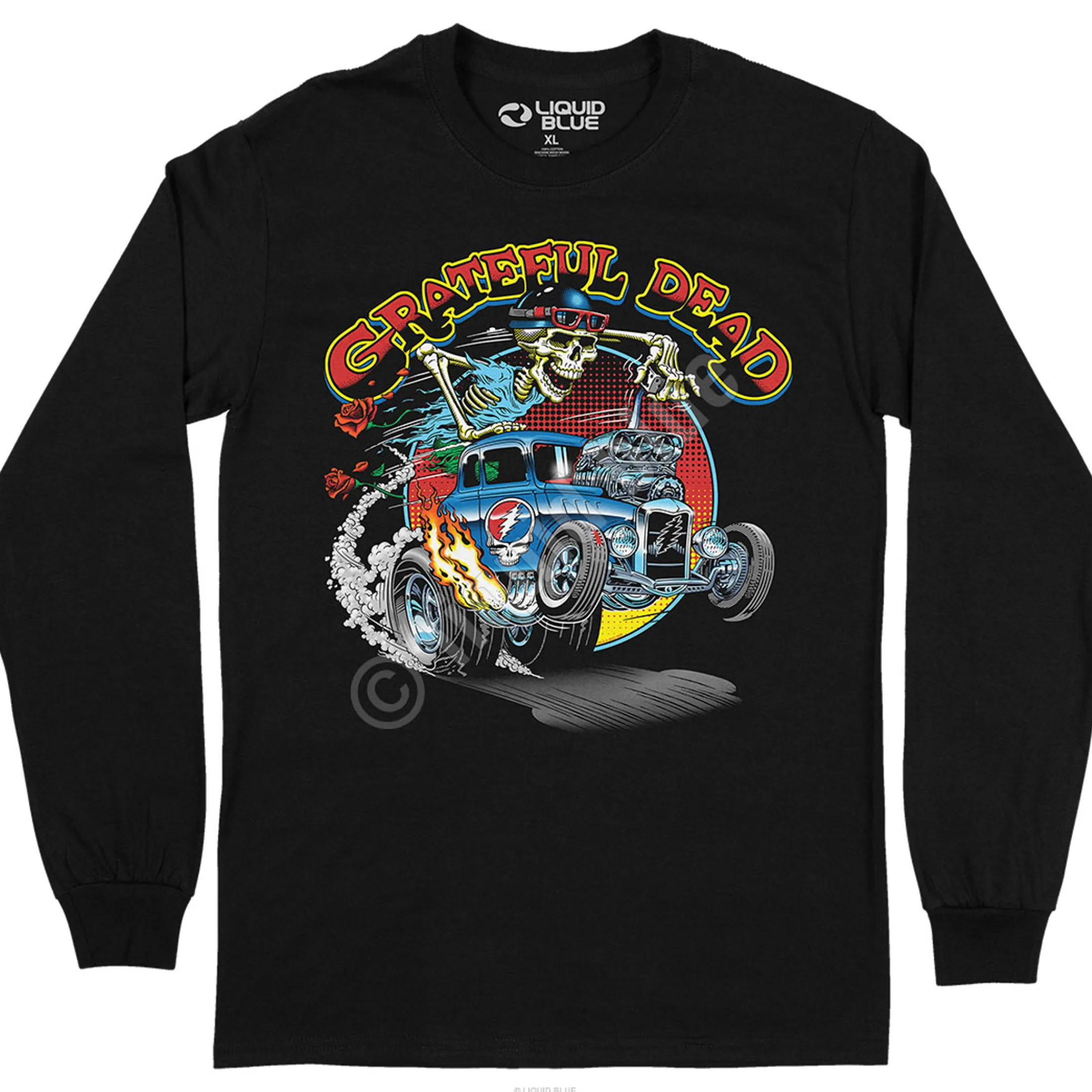 Best Steal Your Hot Rod Long Sleeve T-Shirt Long Sleeve | Grateful Dead