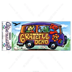 New Summer Tour Bus Sticker Grateful Dead | Classic