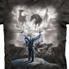 Fashion Summoning The Storm Classic Cotton T-Shirt T-Shirt | Native American