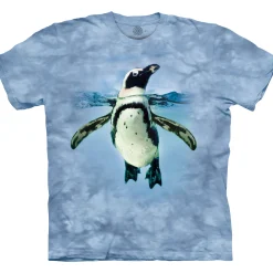 New Swimming Penguin Classic Cotton T-Shirt T-Shirt | Aquatic