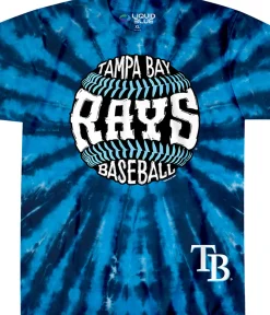 Discount Tampa Bay Rays Burst Tie-Dye T-Shirt T-Shirt | Tampa Bay Rays