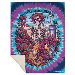 New 30th Anniversary Fleece Throw Blanket Grateful Dead | Classic