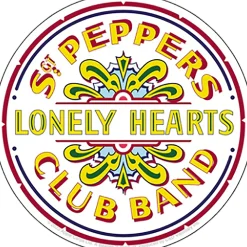 New The Beatles Sgt. Peppers Sticker Beatles