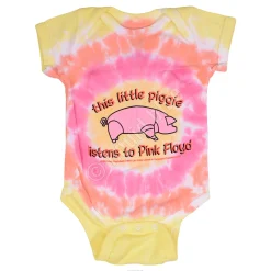 Best This Lil' Piggy Tie-Dye Onesie Kids Onesies | Pink Floyd