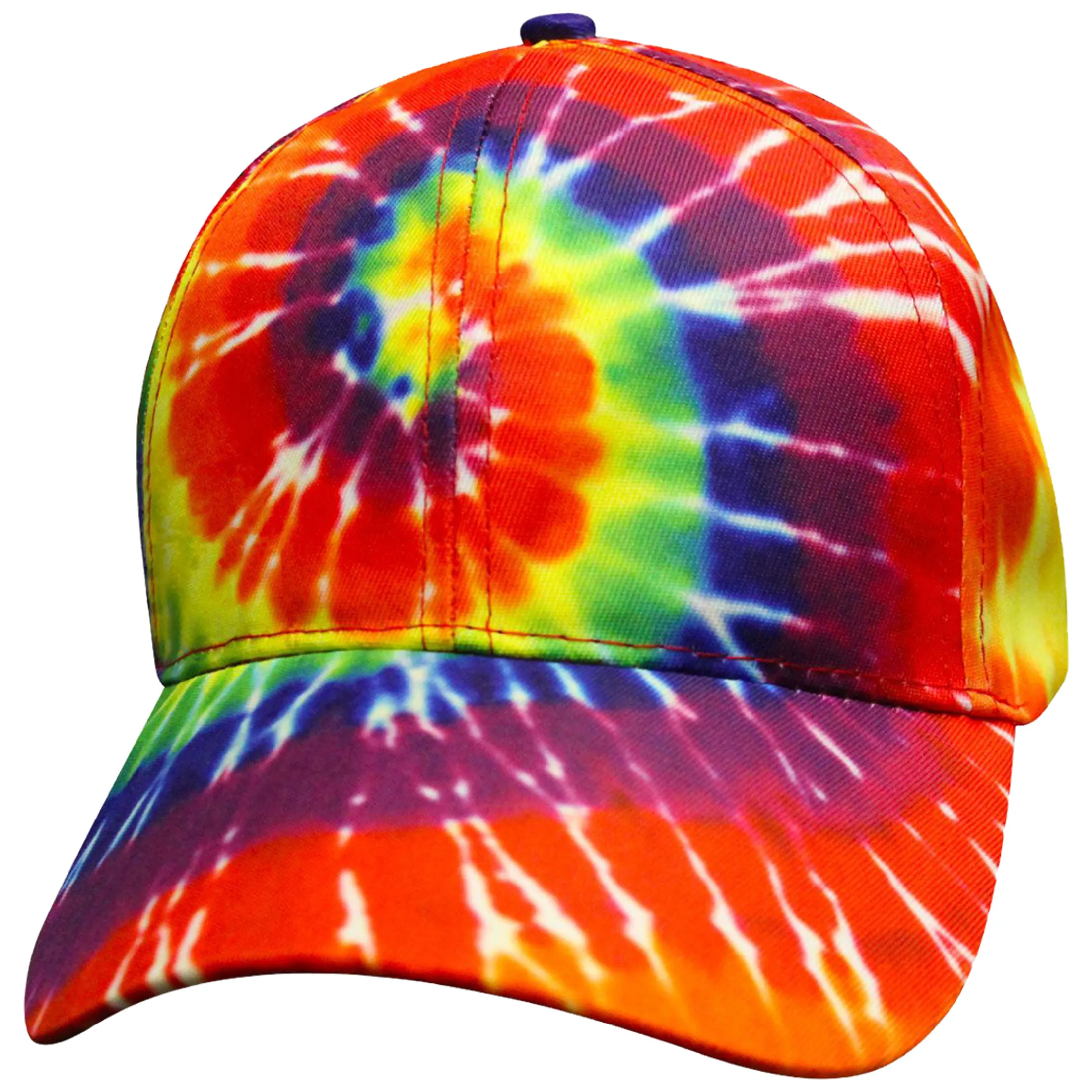 Best Tie-Dye Rainbow Spiral Hat Hats