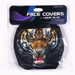 Online Tiger Face Face Covering Face Coverings | Liquid Blue