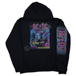 Online TNT Blacklight Black Sleeve Printed Hoodie Hoodie | Ac-Dc