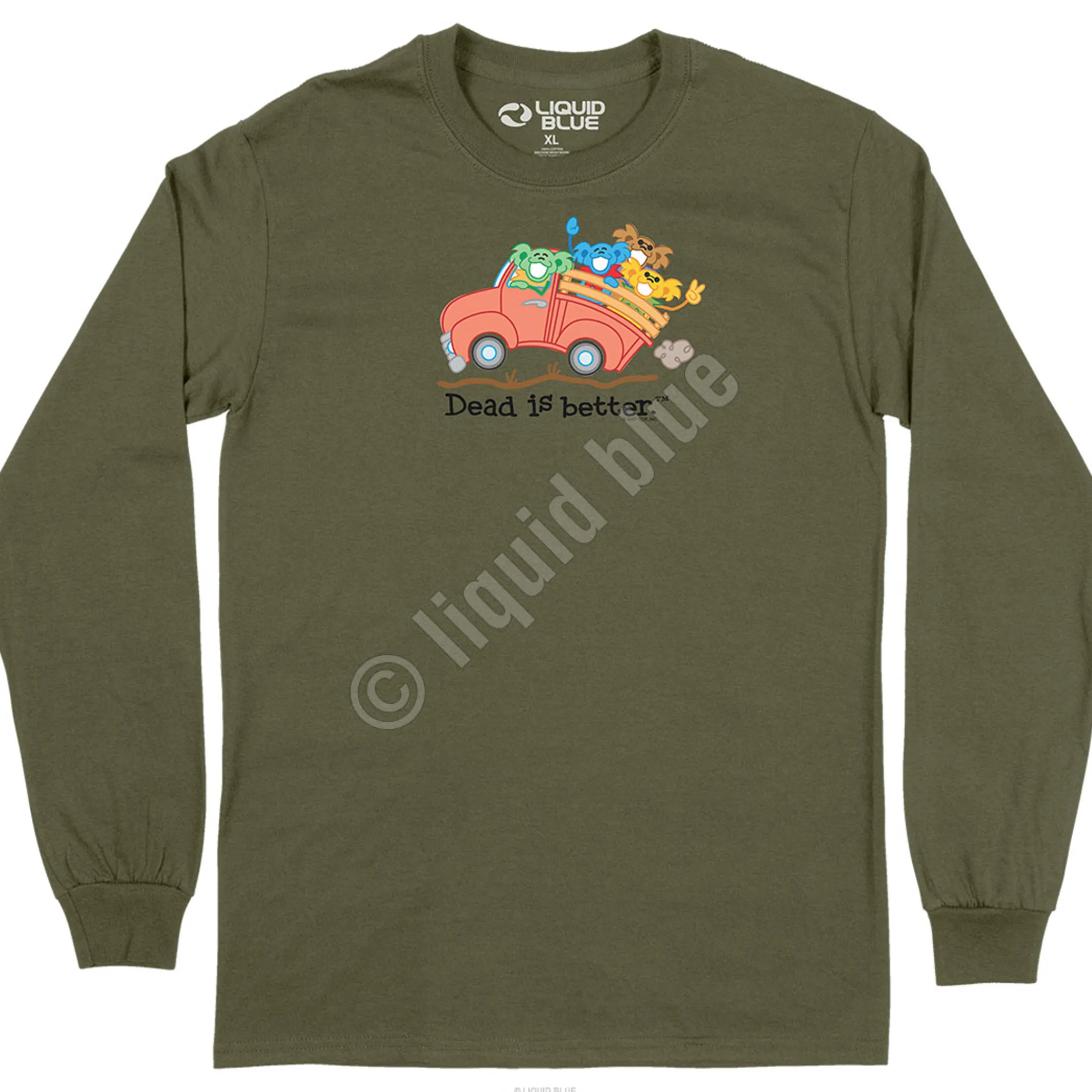 Best Truck Dead Is Better Long Sleeve T-Shirt Long Sleeve | Grateful Dead