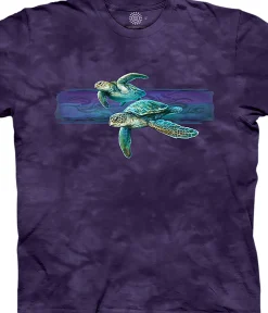 Best Turtle Harmony Band Classic Cotton T-Shirt T-Shirt | Aquatic