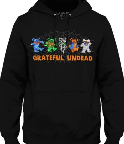 Outlet Undead Bears Black Hoodie Hoodie | Halloween